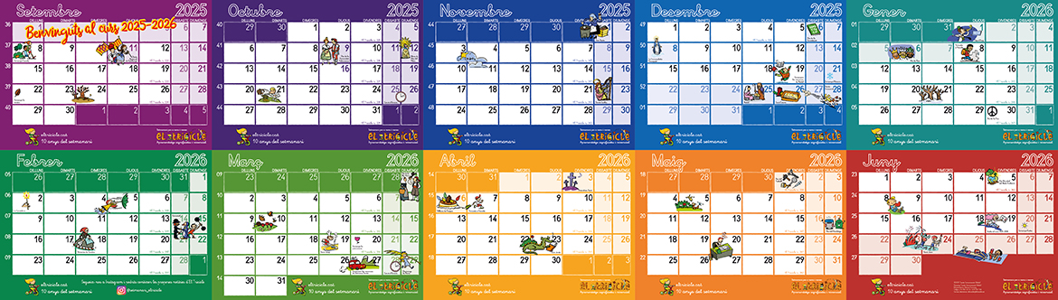 mostra calendari curs escolar 2025 2026